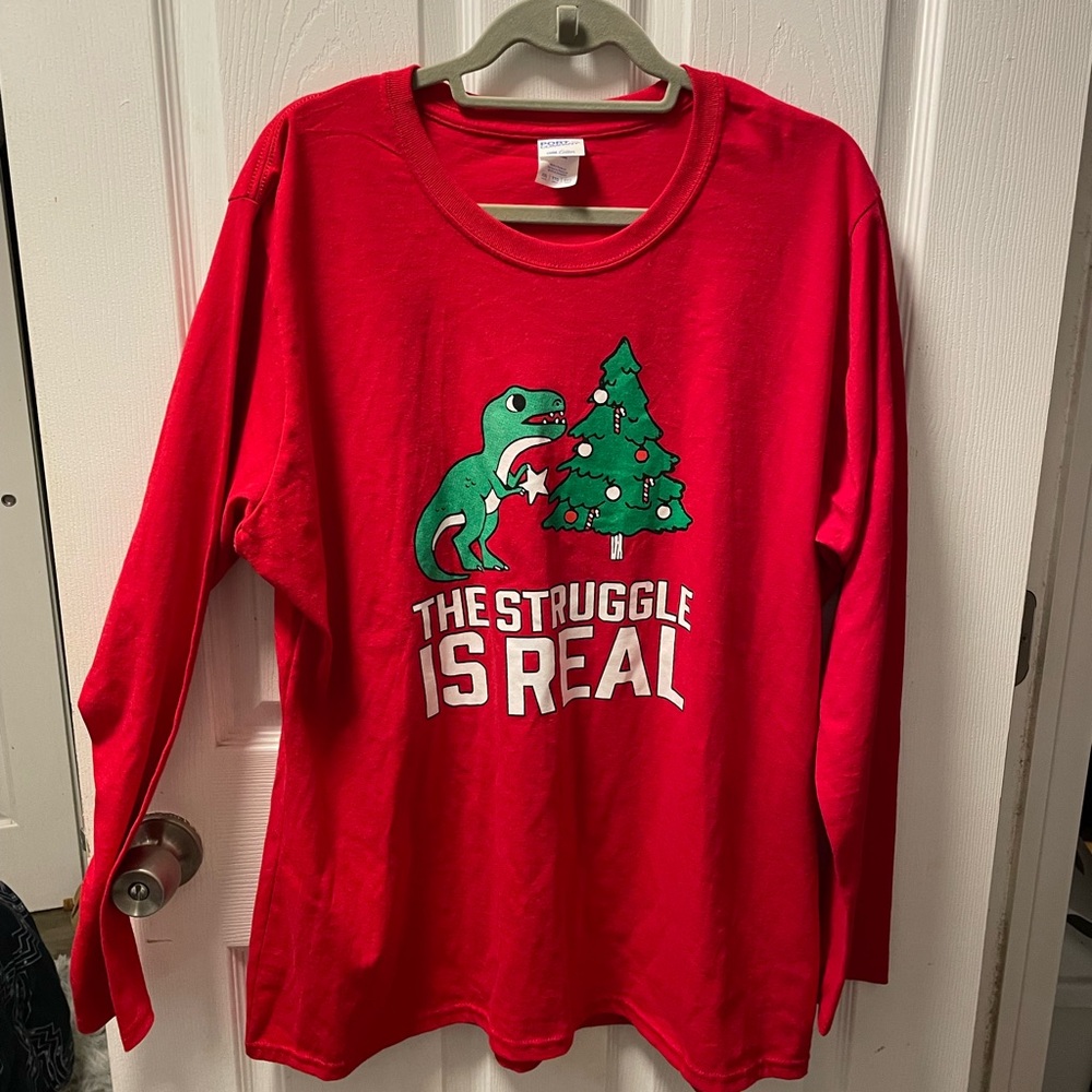 NWOT! Port and Co. Xmas Tee. XXL